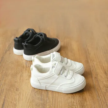 

2018 Spring and Summer Bees Casual Shoes for Child Kids Sneaker Fashion PU Leather Shoes White Black Shoes