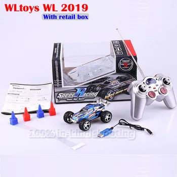 

WLtoys WL 2019 1:32 6 CH Remote Control Dirt Bike Electric RC Car High Speed ( 20-30km/hour) 5-Speed Turbo Control Ready-to-Go