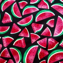 100*105 см арбуз хлопок ткань для ребенка лоскутные одеяла подушки Чехол шитье ручной работы Tissus