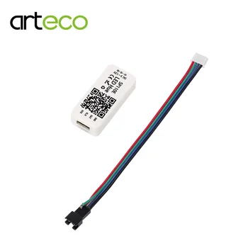 

SP110E WS2812B LED Controller Bluetooth APP Control WS2812B WS2811 Ambilight RGBW LED Strip ws2812b controller DC 5-24V