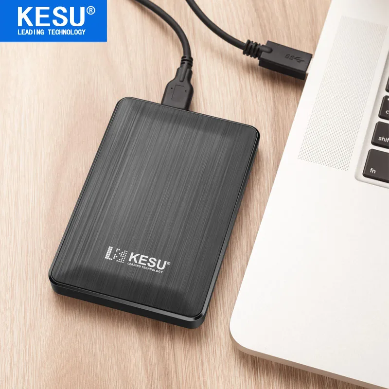 Кесу стиль внешних жестких дисков USB3.0 1 ТБ 2 ТБ хранения Портативный HDD жесткий диск для ПК, Mac, планшеты, Xbox, PS4, ТВ коробка
