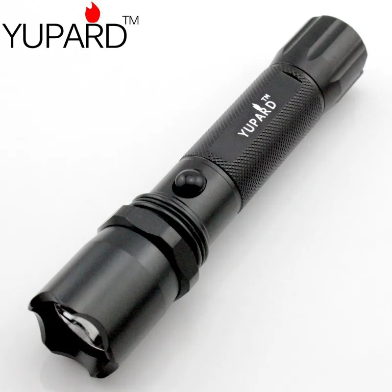 

YUPARD bright flashlight torch waterproof Outdoor Sport XR-E Q5 flashlight 18650 rechargeable battery camping lantern fishing