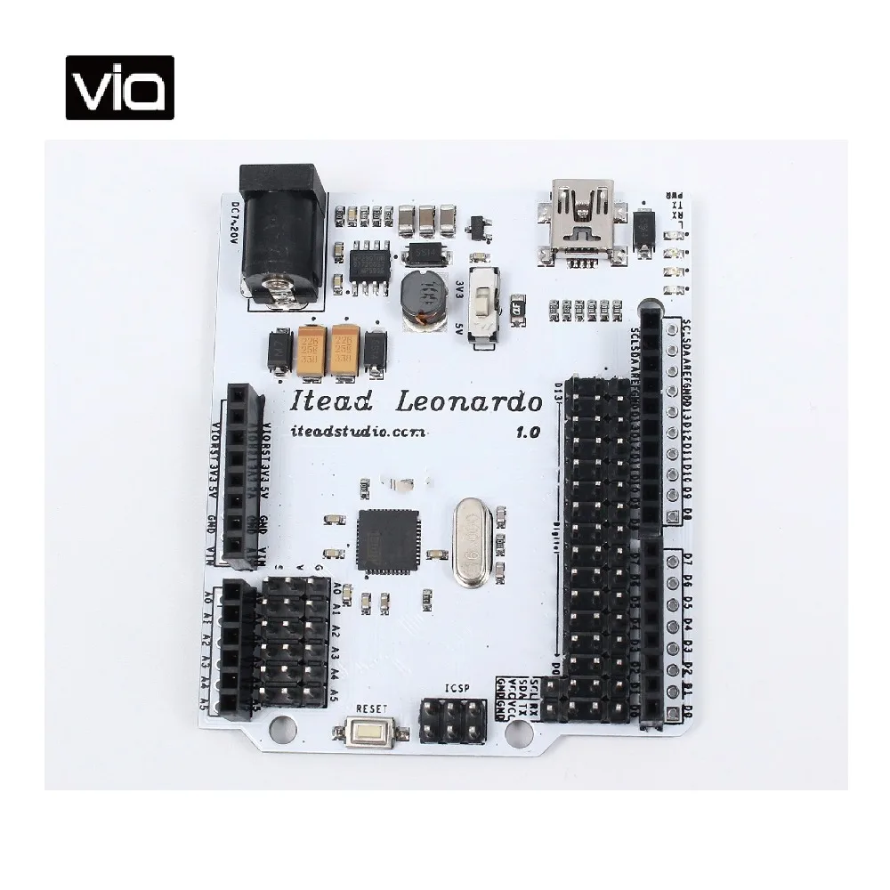 

ITEADUINO Leonardo ATMEGA32U4 Free Shipping Development Board Precise Compatible Arduino With 20 Digital Iuput / Output Pins
