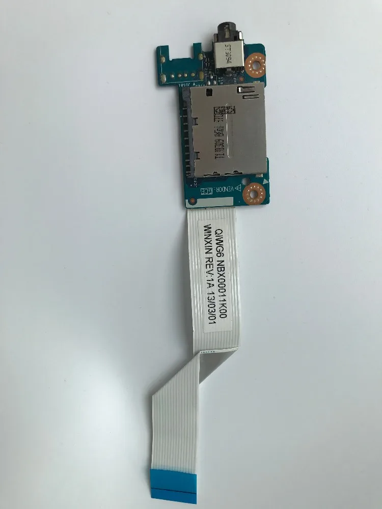 Оригинальная аудио USB плата с кабелем для LENOVO N580 G580 G480 LS-7986P NBX00011K00 NBX00011E00 |