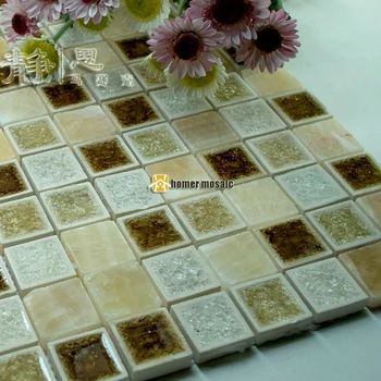 

ceramic mixed stone mosaic tiles EHGM1040 for swimming pool bathroom shower wall mosaic tiles kitchen backsplash free shipping