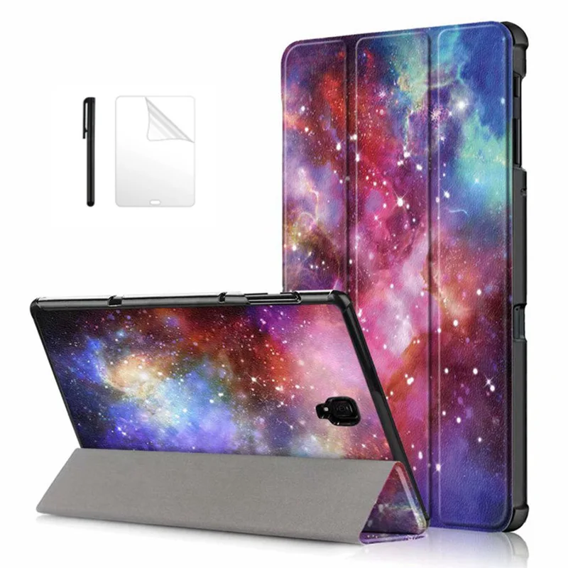 Магнитный кожаный чехол для Samsung Galaxy Tab A 10 5 2018 SM-T590 T595 T597 чехол-подставка + Защитная