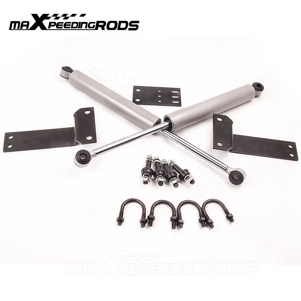 Dual Replacement Steering Stabilizers for Ford F250 F350 Super Duty