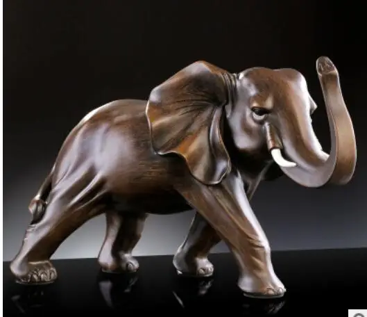 

wholesale lucre elephant object resin wood mother and child elephants placed pieces of auspicious such as image decorations
