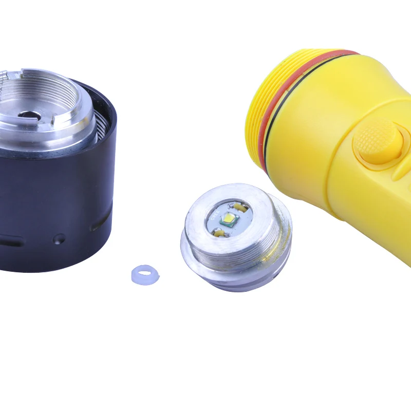 CREE XM L T6 1000 люмен 2 режима 100 м светодиодный фонарик для дайвинга (3x18650)|Фонарики и