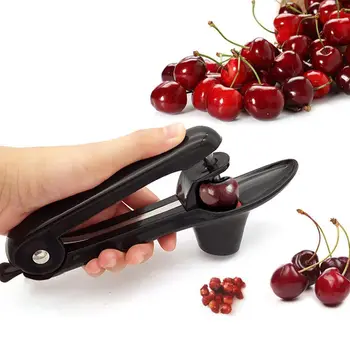 

Handheld Cherry Olive Corer Stone Removal Squeeze Grip Go Nuclear Device Fruit Core Remover Fruit Vegetable Tool