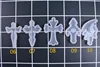 1PC Cross Liquid Silicone Expoxy Mold 4