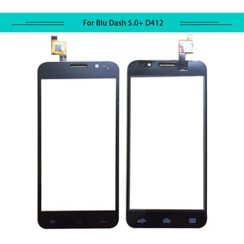 

DoubleU 20pcs Touch Panel For BLU Dash 5.0+ 5.0 Plus D412 Touch Screen Glass Digitizer Sensor White Black Free Shipping