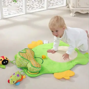 

2019 Newborn Baby Toy Baby Animal Frogs Play Mat Game Educational Crawling Mat Play Gym Kids Blanket