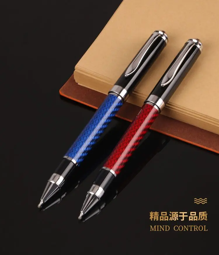 Высококачественная Черная шариковая ручка из углеродного волокна mb/Шариковая ручка для школы офиса канцелярские брендовые ручки для письма