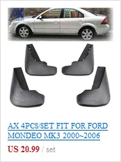 AX комплект Брызговики для Ford Focus 3 MK3 хэтчбек 2011- Брызговики 2013 2012