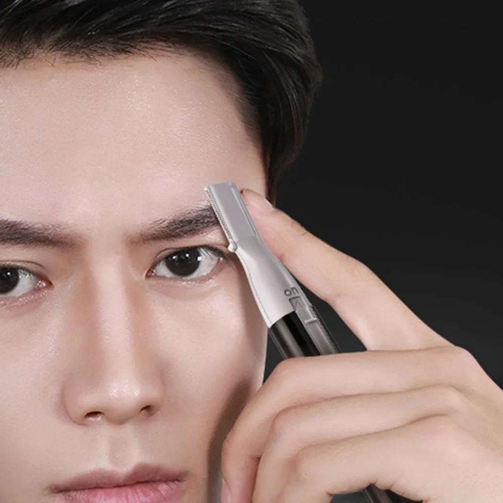 

Left and right color mens electric eyebrow shaping knife eyebrow shaving machine any skin type universal