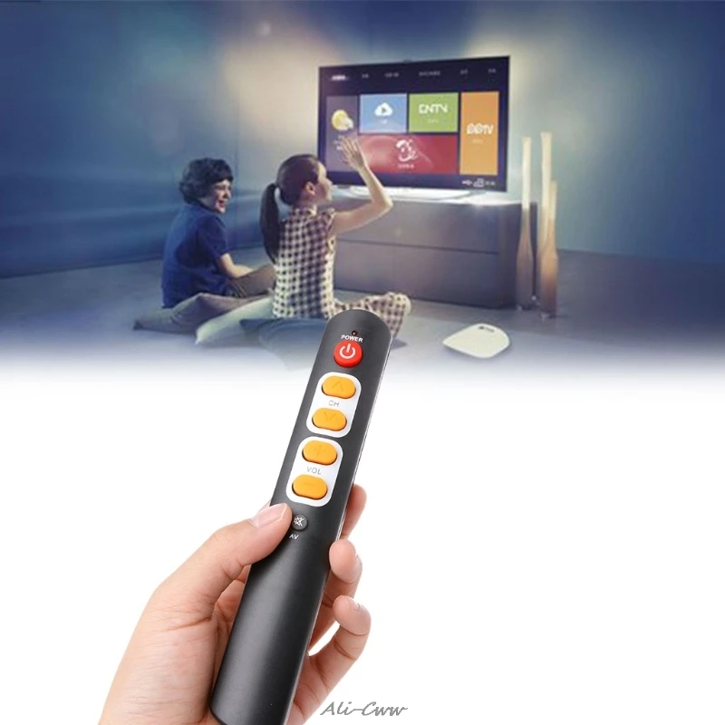 

TV Remote Control Universal 6-Key Smart Controller Learning Remote Control For TV STB DVD DVB HIFI