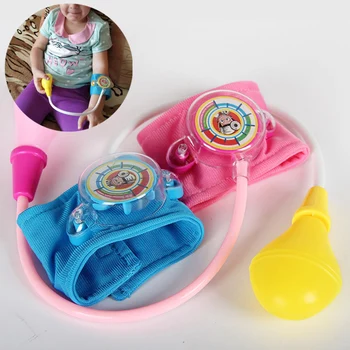 

Funny Blood Pressure Kids Toys Doctor Nurses Blood Pressure Toys Children Simulation Toy Pretend Play Games For Girls Boys