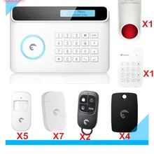 eitger S4 Беспроводной GSM/PSTN RFID сигнализации Системы обеспечение домашней безопасности сигнализация Системы десять языков