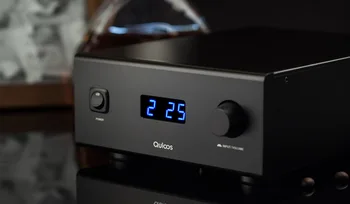 

QLS HIFI QA690 Pure Full Digital Audio Amplifier Input PC USB/Coaxial*2/Optical/RCA Power Handle 160W*2 Support DSD 24Bit/192KHz