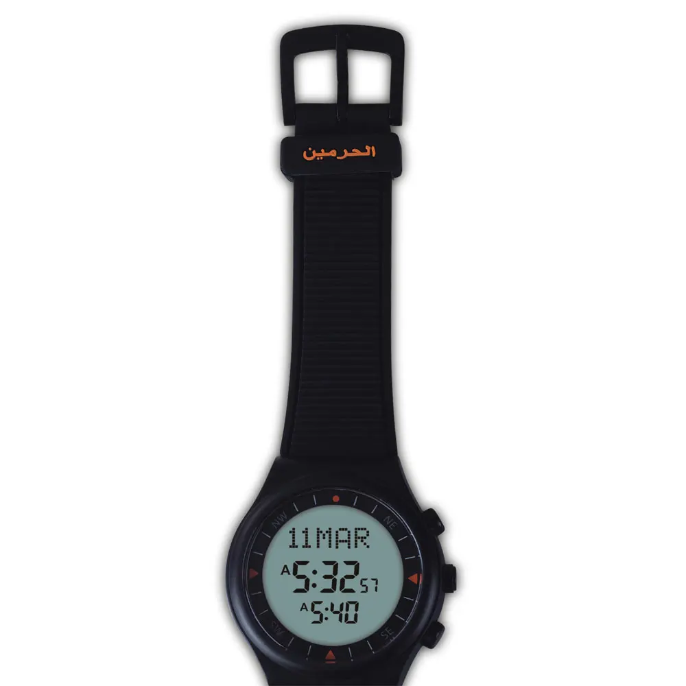 Часы с мусульманским азаном 6506 черный цвет исламские часы azan Новое поступление 1 шт Подарочная посылка