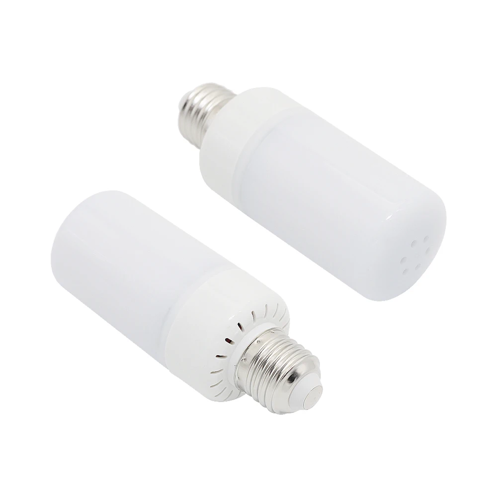1 шт. новая E27 светодиодная лампа с эффектом пламени AC85 265V 3528 SMD имитация огненного