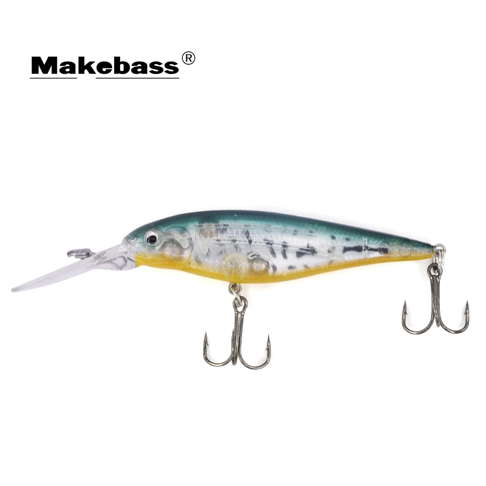 MAKEBASS гольян плавающие бионические рыболовные приманки 3.35in/0,35 oz Luya искусственные жесткие приманки воблеры рыболовные снасти