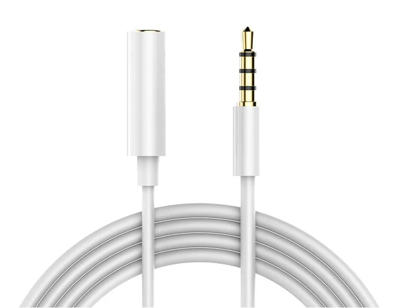 Robotsky-Universial-3-5mm-Audio-Extension-Cable-4-pole-Male-to-Female-Headphone-Extension-Code-for