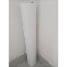 50 см x 25 м/рулон) ПУ Флекс Премиум Белый цвет теплопроводная Бумага Винил для одежды ПУ виниловая пленка для футболки железная виниловая наклейка