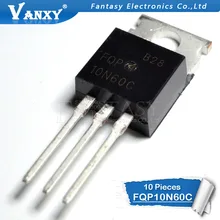10 шт. FQP10N60C TO-220 10N60C 10N60 TO220 MOS транзистор FET