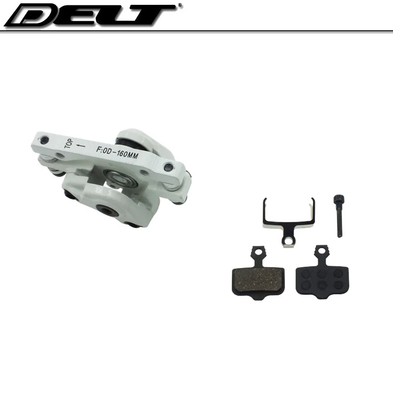 MTB горный велосипед дисковый тормоз механический 160 мм роторы винт болт внутренний кабельный корпус для AVID E1 тормозные колодки белый
