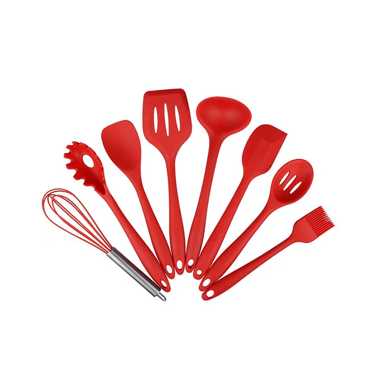 

Non-stick pan silicone kitchen set environmentally friendly cooking scoop tool kitchen utensils