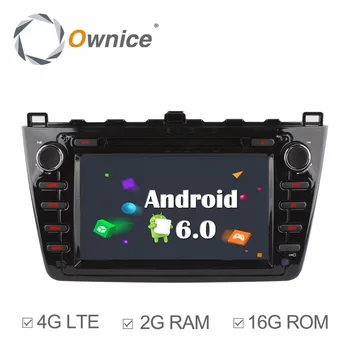 

1024*600 Android 6.0 2GB RAM Car DVD GPS Radio Player For Mazda 6 Ruiyi Ultra 2008 2009 2010 2011 2012 Multimedia Audio Stereo