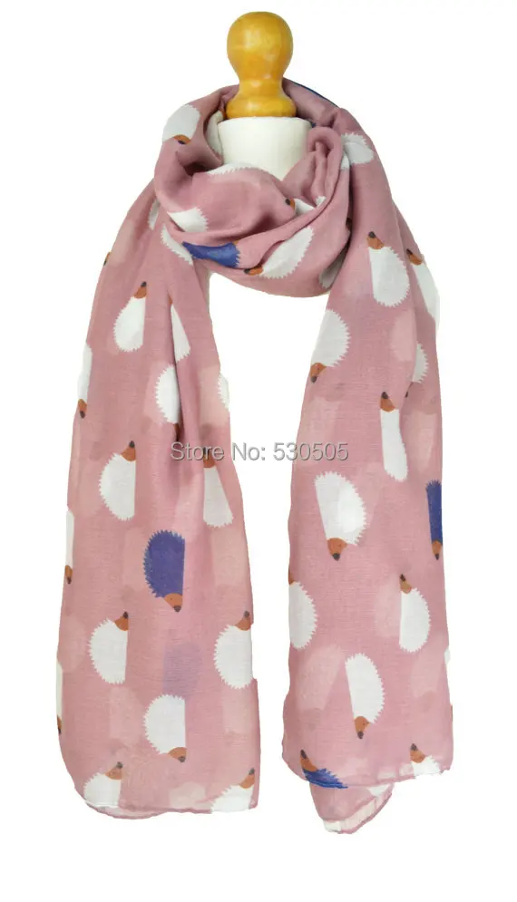 NEW Animal Bird Flower Print Fashion Scarf Wrap Chiffon Stole Soft Long Light UK