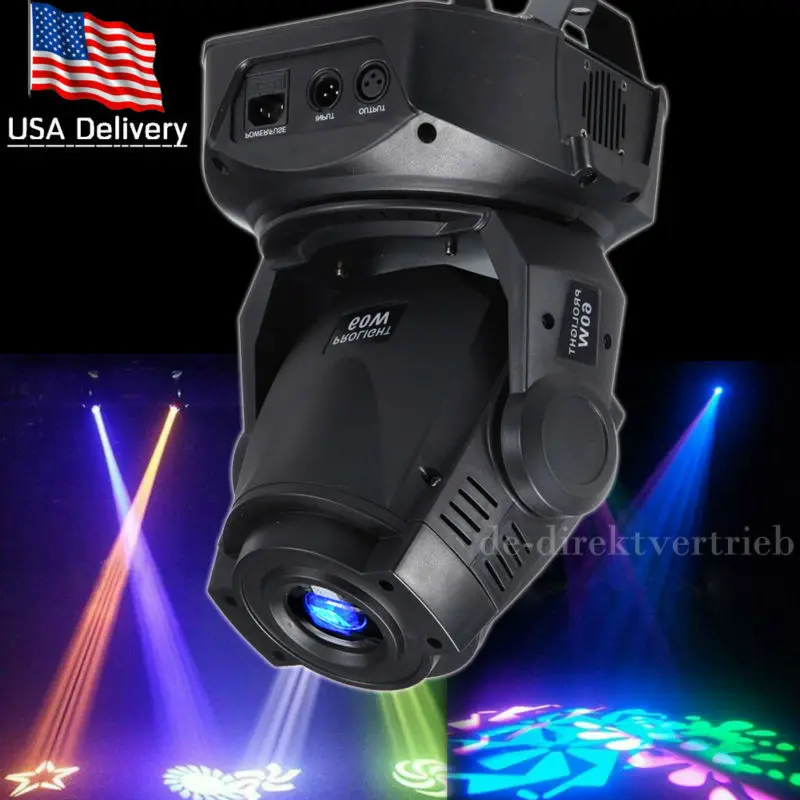 US WTD G6015 60W LED pattern effect 360 Degree Moving Head DJ Stage