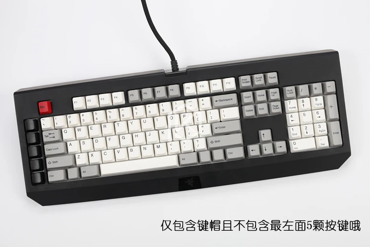 Taihao abs double shot колпачки для diy игровой механической клавиатуры razer blackwidow ultimate 87 104 [только колпачки]