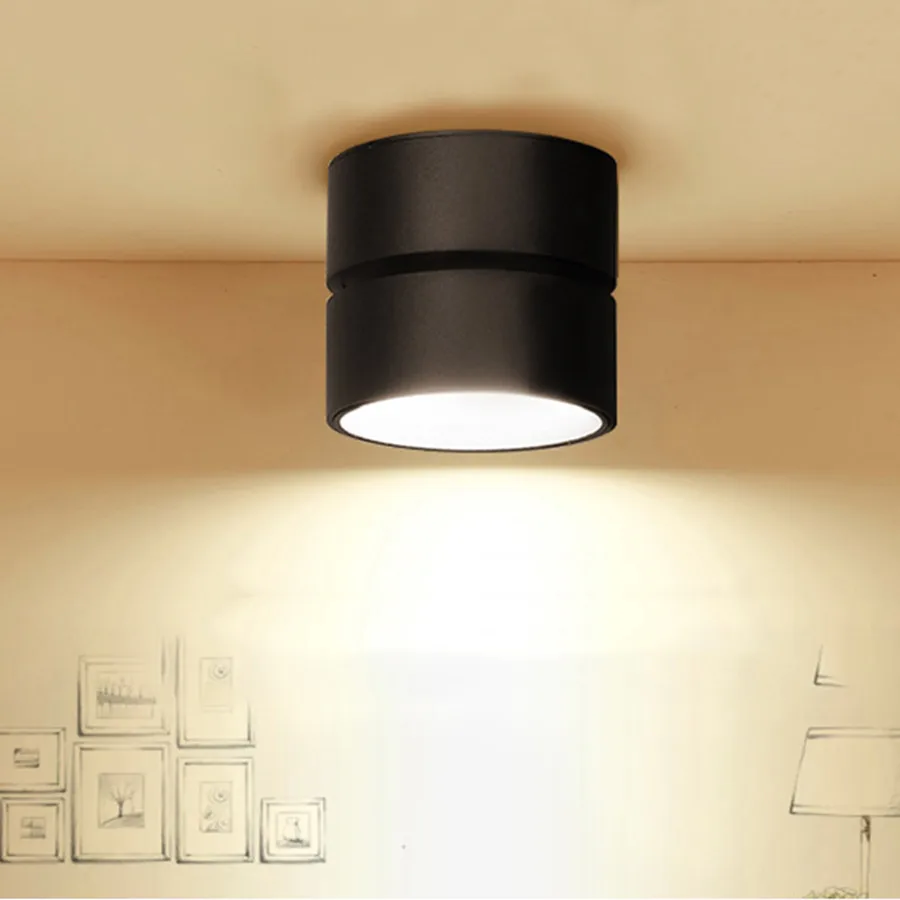 Cena BEIAIDI Led śledzenie światła aluminium sufitowe szyny reflektor 5 W 7 W 12 W 15 W LED do montażu powierzchniowego oprawa sufitowa tło Downlight