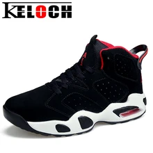 Keloch/ г. Мужская Баскетбольная обувь для женщин, уличные кроссовки, спортивные ботильоны с воздушной подушкой, противоскользящая корзина, Homme Femme, кроссовки