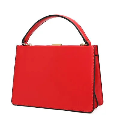 

New Style Women's Solid Color Handbag Simple And Generous For Female Daily Work Shoulder Bag