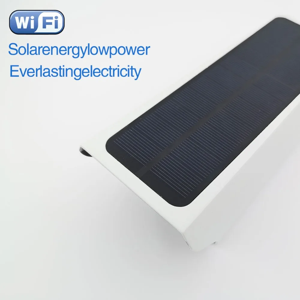 1080P HD Wifi Wireless IP Camera Home Security Surveillance Waterproof Outdoor Solar Camera IR Nigh