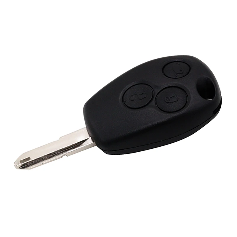 

HAUSNN Remote Key Shell Case Cover 3 Buttons NE73 Blade for Renault Duster Logan Fluence Vivaro Master Traffic Kangoo Megane