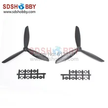 One Pair 7045 3 Blades Colored Clockwise and Counterclockwise Propellers 7 4 5 for Quadcopter X450