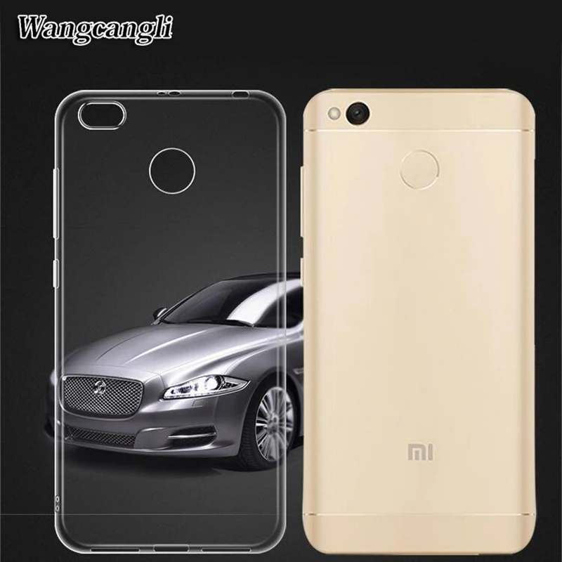 

wangcangli TPU Transparent for xiaomi redmi 4 4x 4a Case Soft Shell for xiaomi redmi note 4x 4 protector Phone Cases