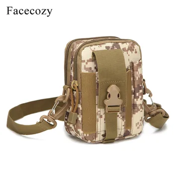 

Facecozy Outdoor Fishing Bag Tactical Pockets Running Waist Bags Military Phone-Packs Purse Sports Climbing Hiking Daypack