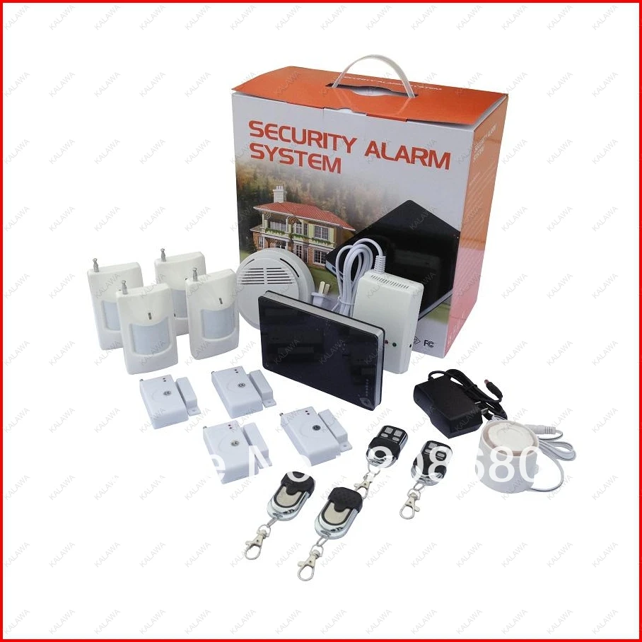 GSM mobile control wireless G1 Home house Security Alarm System support English language Remote