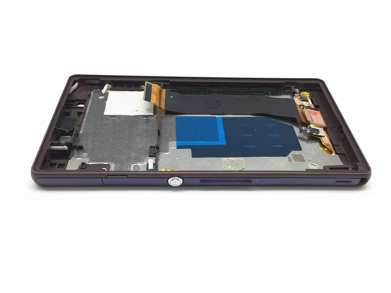 Для sony Xperia Z L36h lcd C6606 C6603 C6602 C660x C6601 ЖК-дисплей+ сенсорная панель с рамкой кнопки