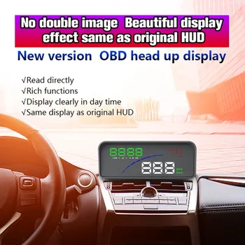 

Acces P9 hud head up display two display model car speed projector display the speedometer on the car HUD speed car accesories