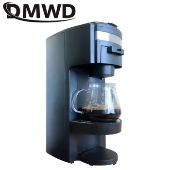 

DMWD Mini Electric K-cup Capsule Coffee Brewing Machine Drip American Coffee Maker Filter Cafe Powder Espresso Teapot Boiler EU