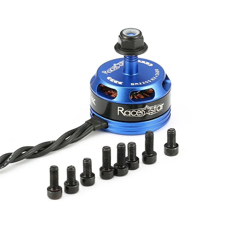 Новое поступление Racerstar Racing Edition 2205 BR2205 2600KV 2-4S бесщеточный двигатель CW/CCW