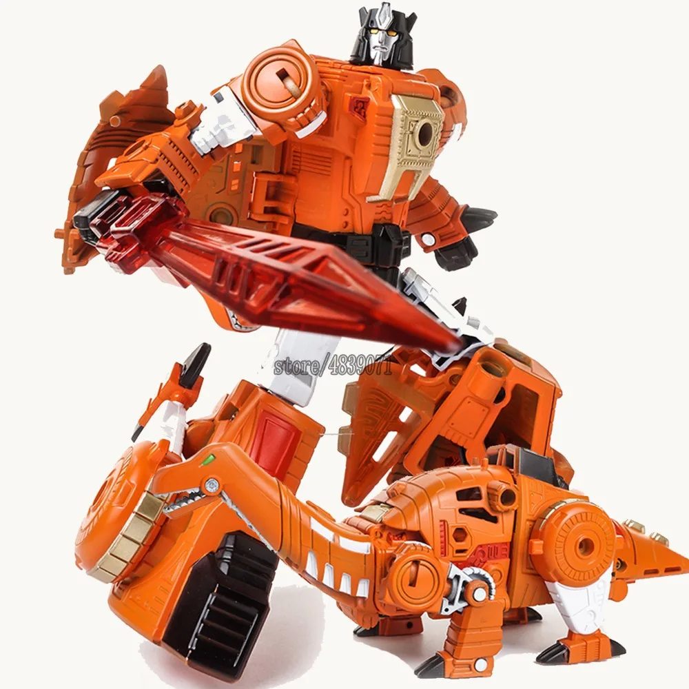 

BMB Volcanicus Dinosaur Transformation Sludge Brachiosaurus Power Ranger G1 KO Cool Deformation Action Figure Robot Toys